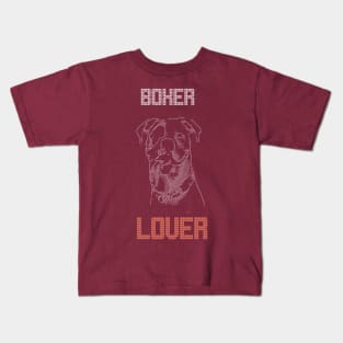 Boxer Lover Kids T-Shirt